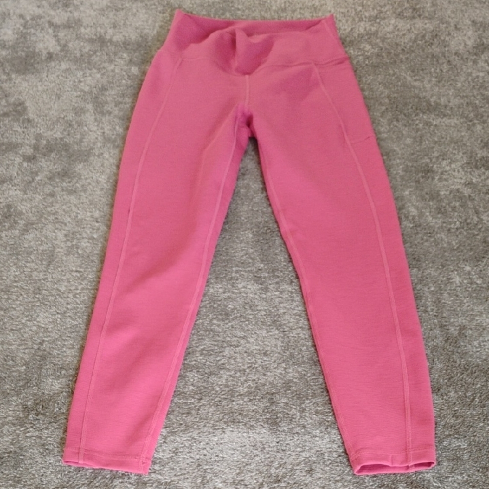 Sweaty Betty 7/8 Super sculpt Leggings Heathered Pink